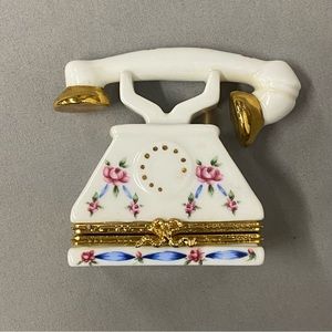 1997 Lefton Phone Trinket Box